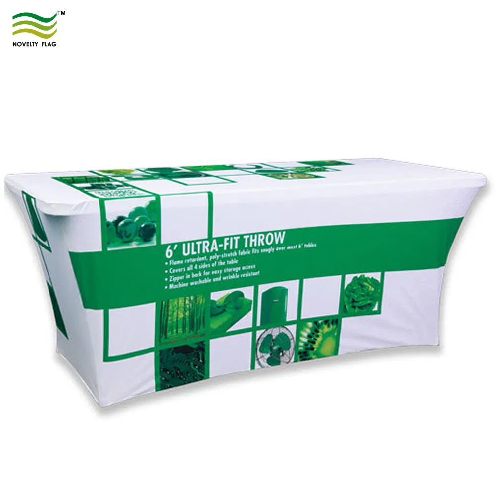 Custom Printing 300d 4FT 6FT 8FT Table Cloth Cover Cloth
