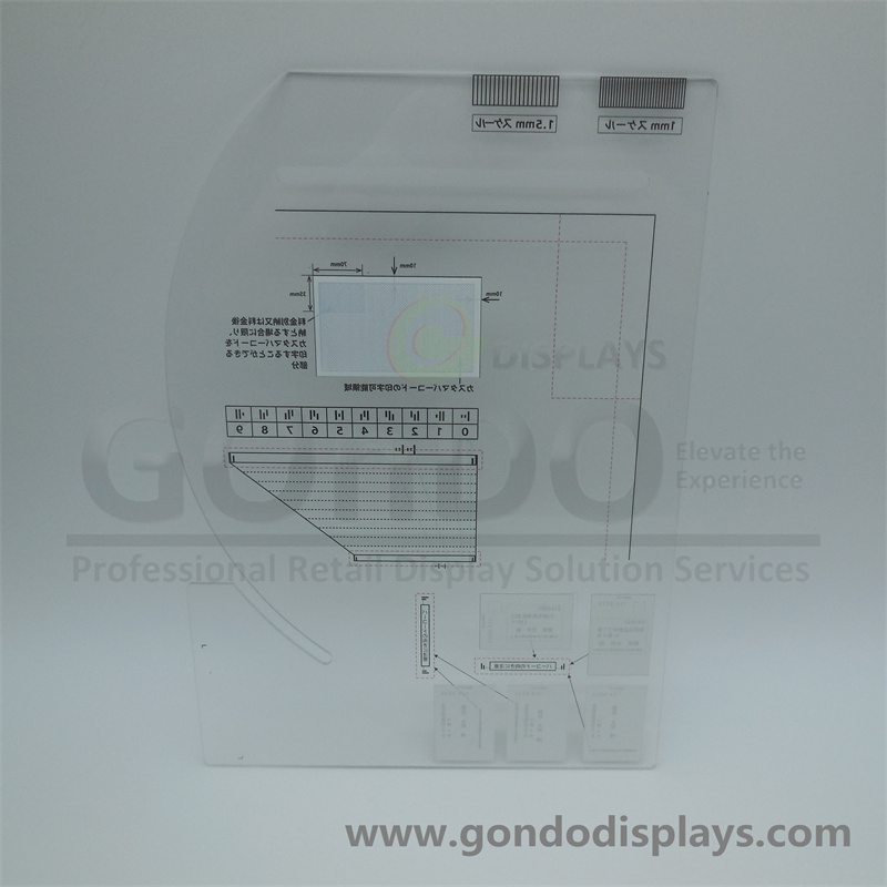 Wayfinding & Office Signs, Wall Sign Holder, Name Plates - Clear