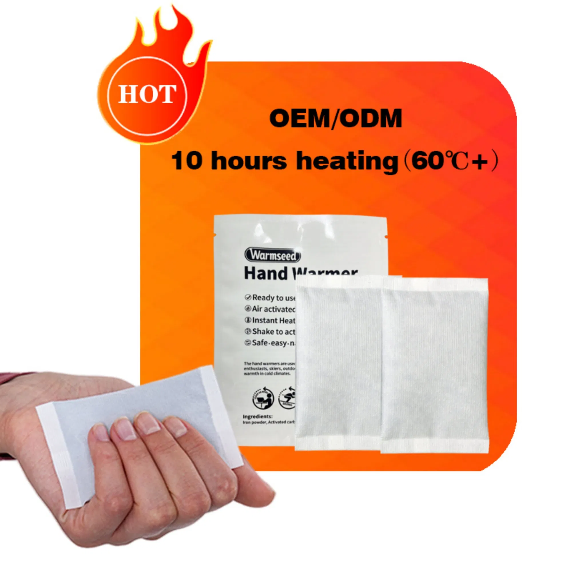 Comfortable Easy to Carry Premium Quality Self Heating Hand Warmer