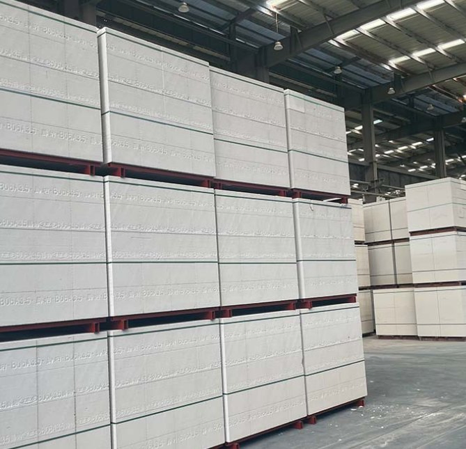 AAC Easy-to-Use Fireproof Gypsum Panel Waterproof Exterior Panel
