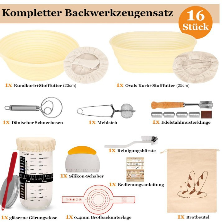 Factory Supplier 10 Inch Round Sourdough Proofing Basket Low MOQ Indonesia Rattan Bread Proofing Baskets