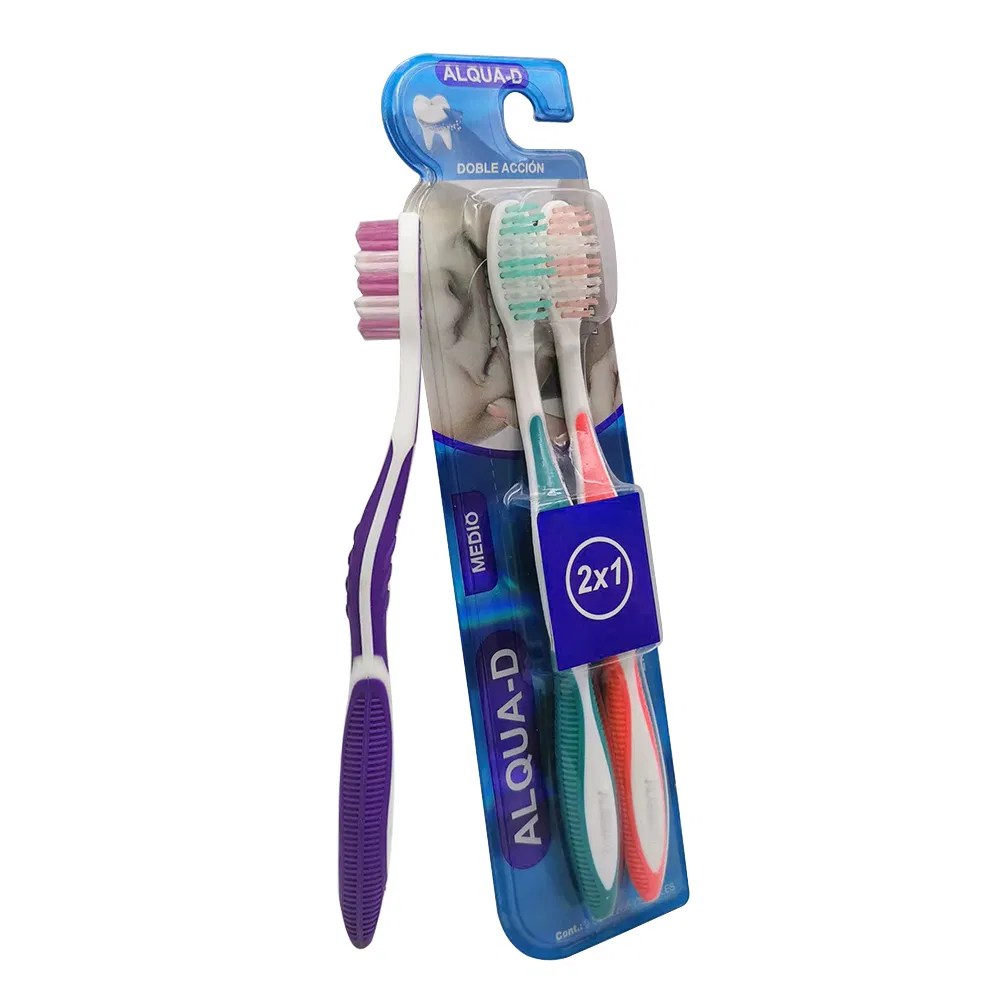 Good Quality Hot Selling Soft Manual Adult Toothbrush Family Pack