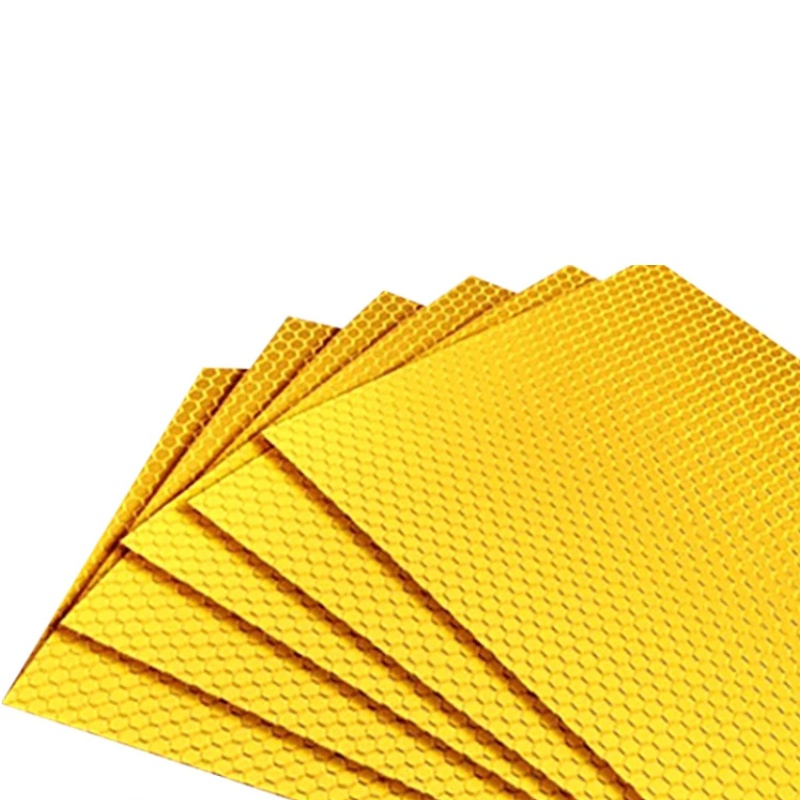 2.5mm Customizing Single Side Car Heat Insulation Cotton Foam Sound Absorption Deadener Mat Butyl Sound Deadener Pad