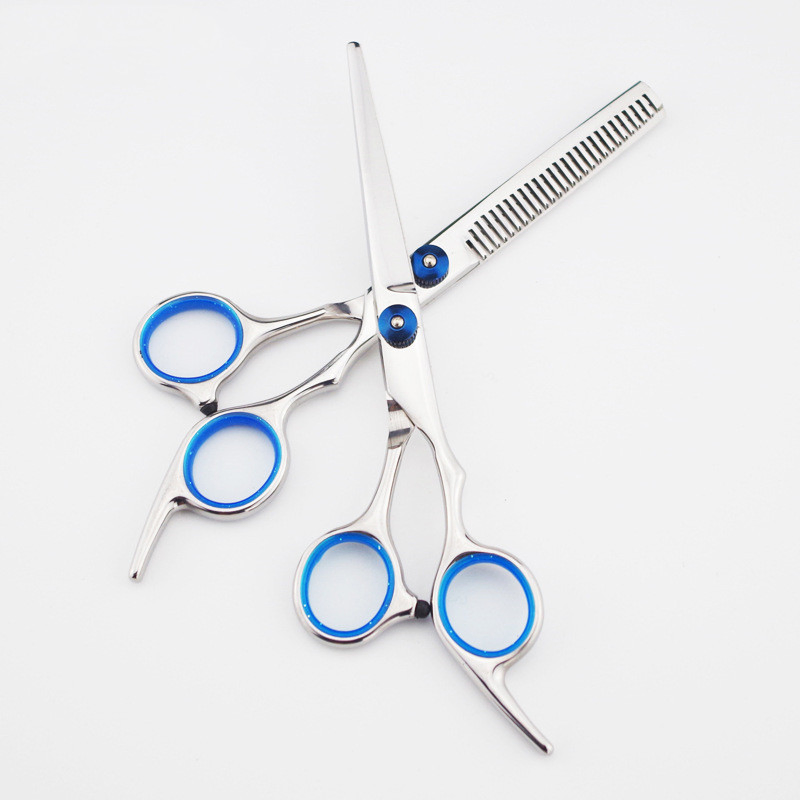 2PCS/Set Hair Scissors Salon Hairdressing Professional Barber Scissors Hair Scissors