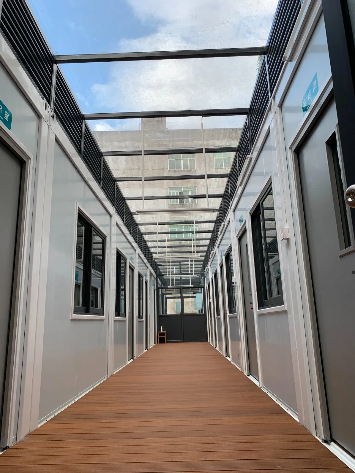 Portable 20FT Foldable Steel Modular Office for Outdoor Use