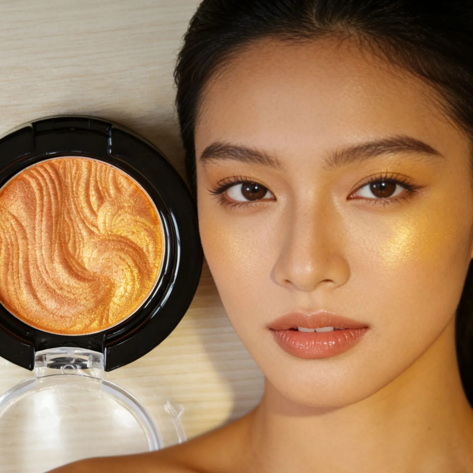 Optical Highlighter with Color Shifting Technology for Stunning Effects
