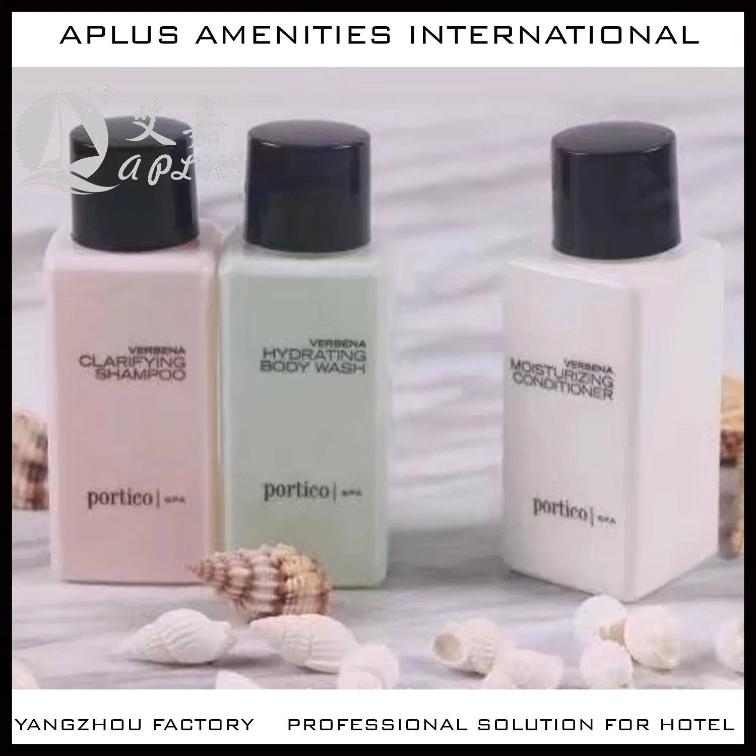 Hotel Cosmetic Set Shampoo Conditioner Shower Gel Body Lotion 02