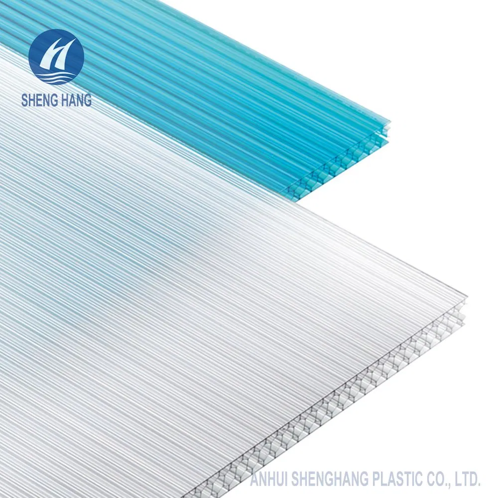UV Resistance Plastic Honeycomb Panel Multi-Wall Polycarbonate Cellular Sheet