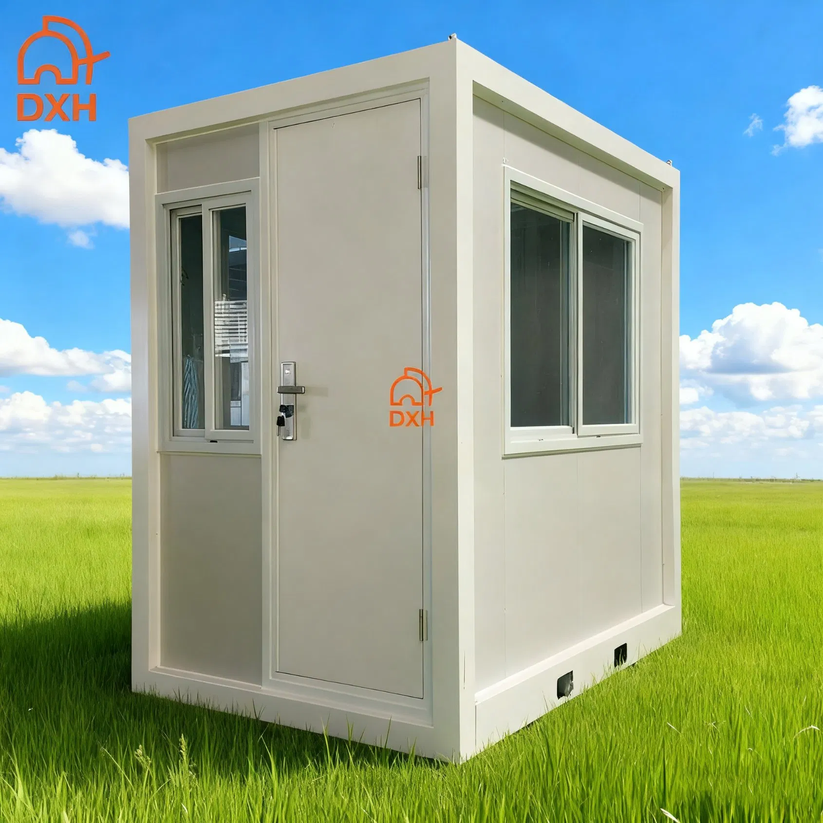 Dxh Factory Price Movable Shop Street Exhibition Studio Portable Outdoor Kiosk Container Phone Booth House Home for Selling