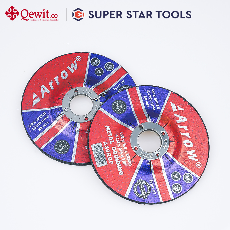 Шлифовальный диск для болгарки 115 мм, черный