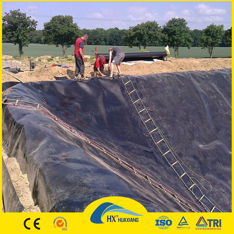Containment Liner 30mil (CUSTOM SIZE) - Heavy Duty Reinforced Polyethylene, Geomembrane, Pond Liner, Mining and Waste Containment