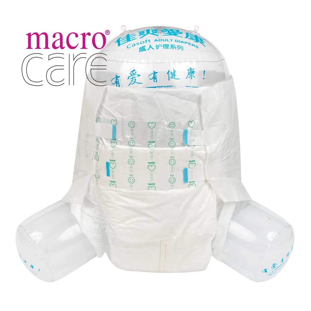 Macrocare Hot Sale High Quality Disposable Adult Diaper Factory in China