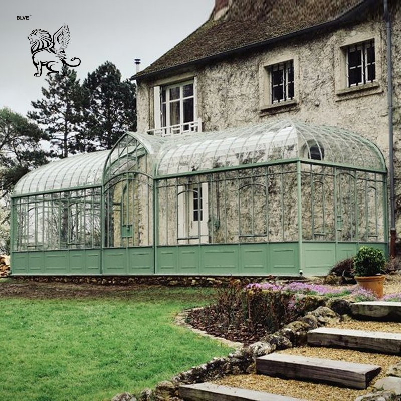 18m*48m*H6m Luxury Outdoor Garden Large Greenhouse Wrought Iron Gazebo Decoration Wedding Decoration Sunroom