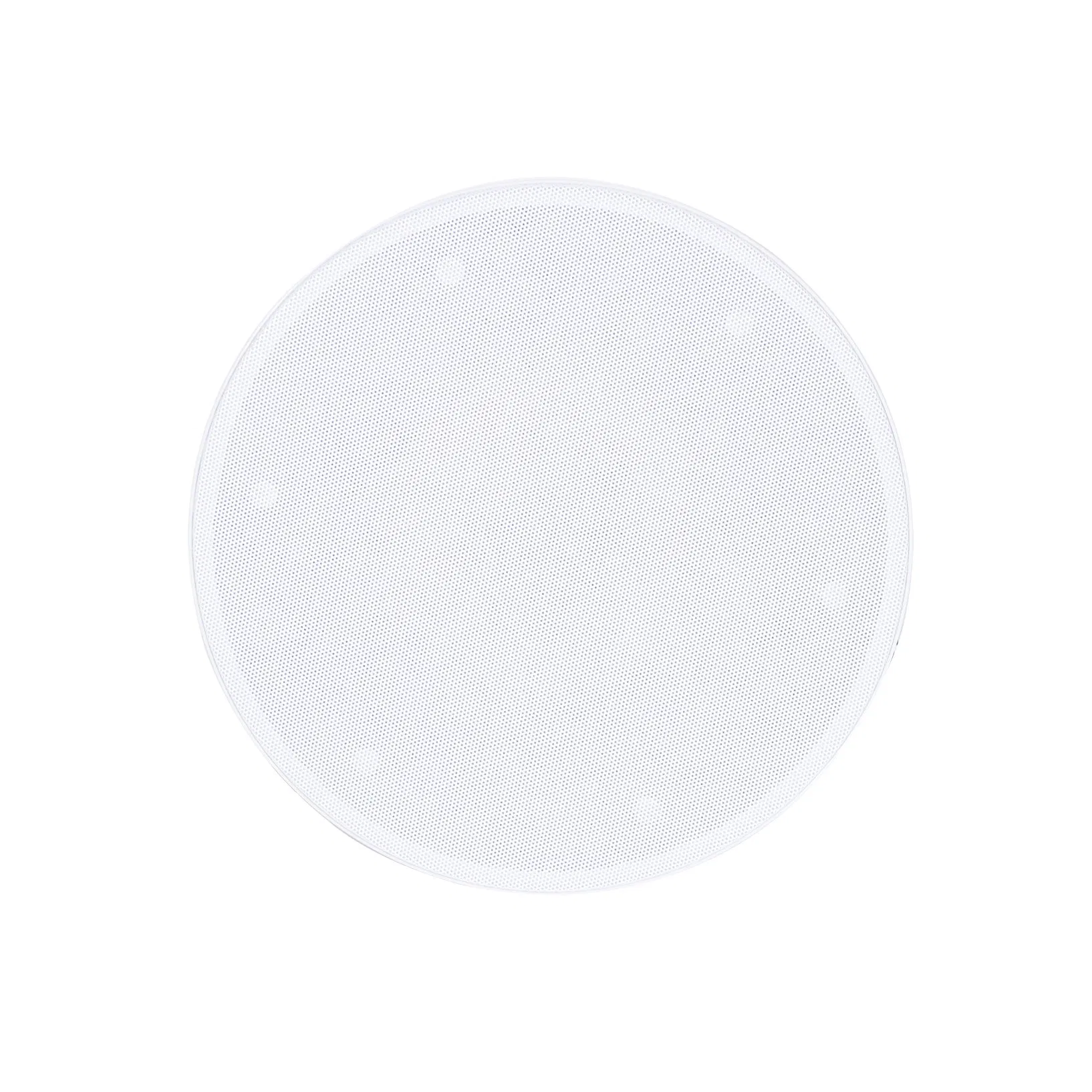 8 Inch 100W 2-Way Rimless Ceiling Speaker for Home Surround Sound with 8" Poly Woofer, 1" Silk Tweeter