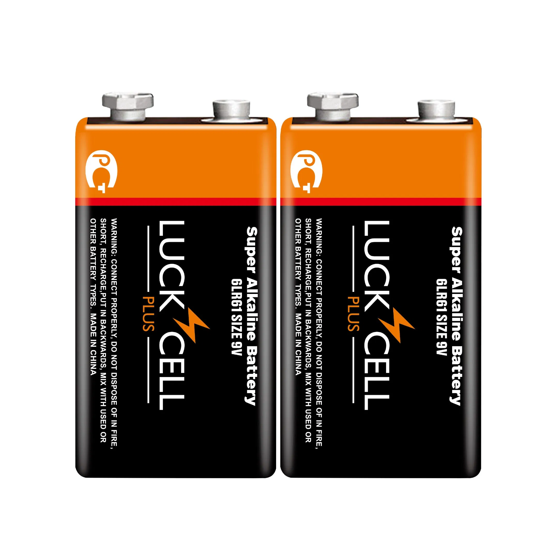 Щелочная батарейка LUCKCELL 9V 6LR61