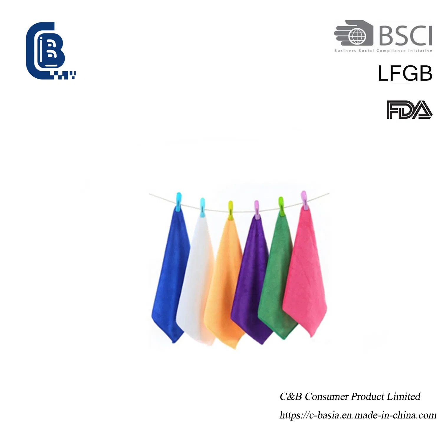 Moisture-Wicking Microfiber Kitchen Towels - Quick-Dry Dish Cloths