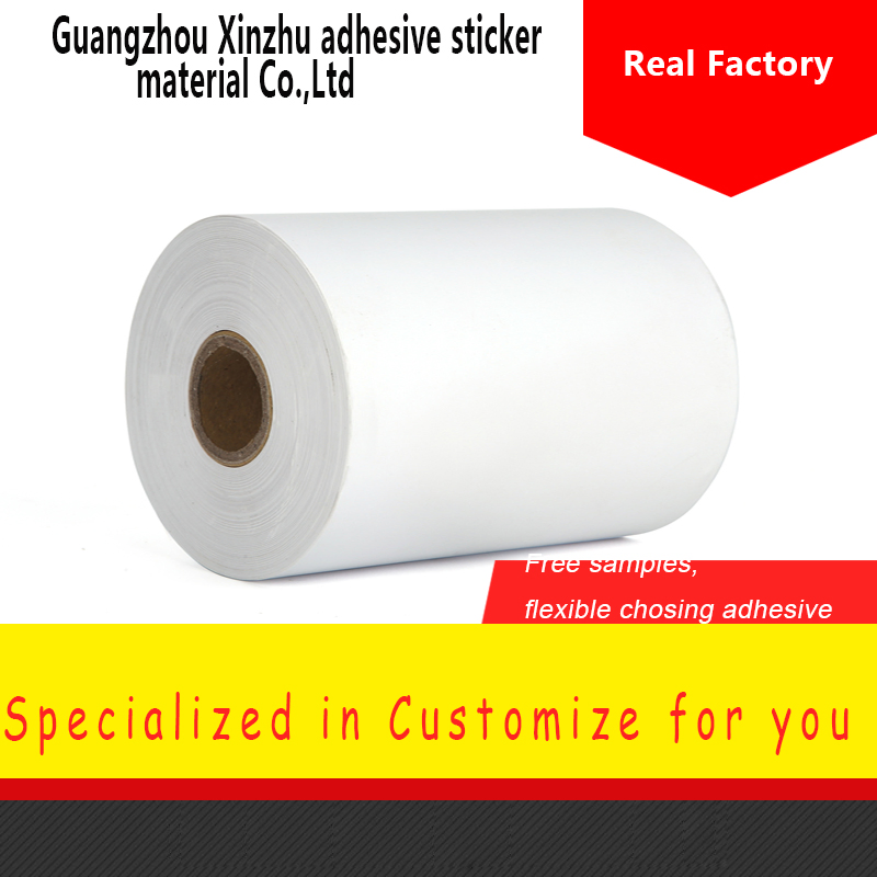 Factory Manufacture Top Coated Semi Gloss Paper Label Materials