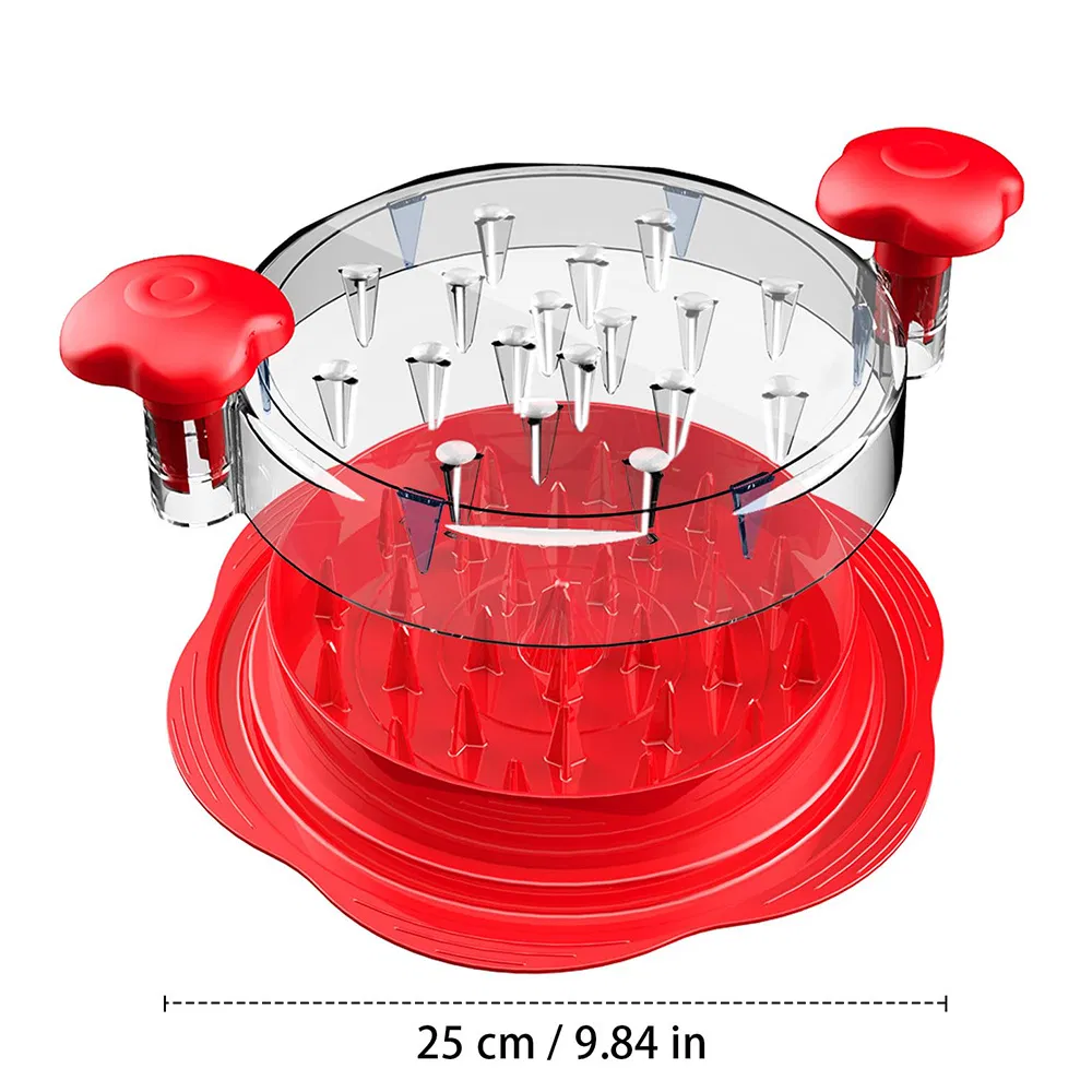 Chicken Breast Shredder Large Chicken Shredder Tool Twist with Brush