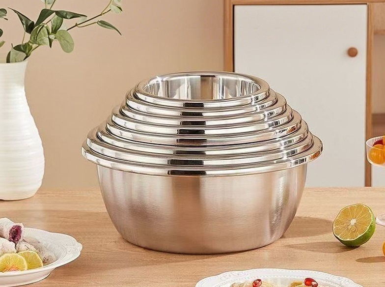 Factory Directly Offer Stainless Steel Bowl Kitchen Helper - Multi Size Stainless Steel Basin