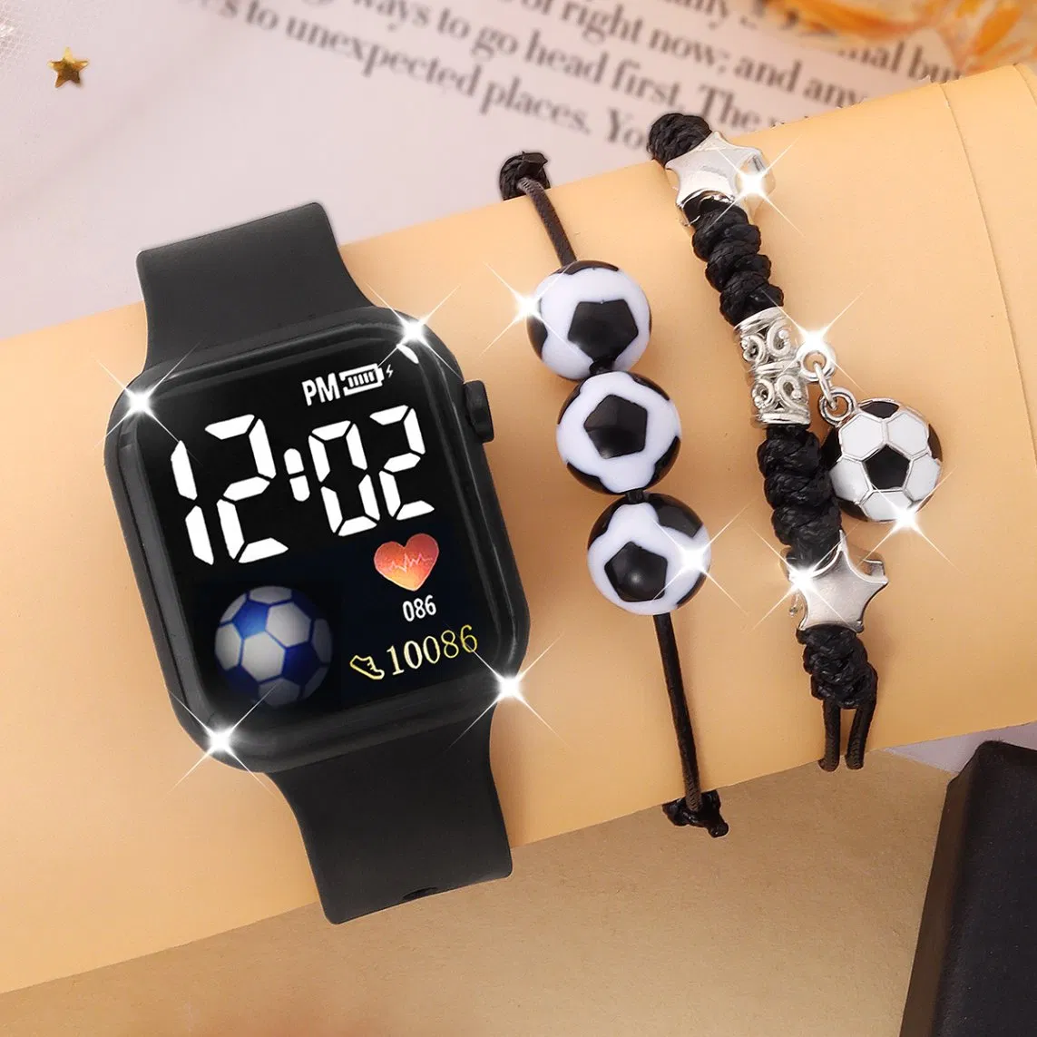 Cute Simple Watch Set Gift Cartoon Children