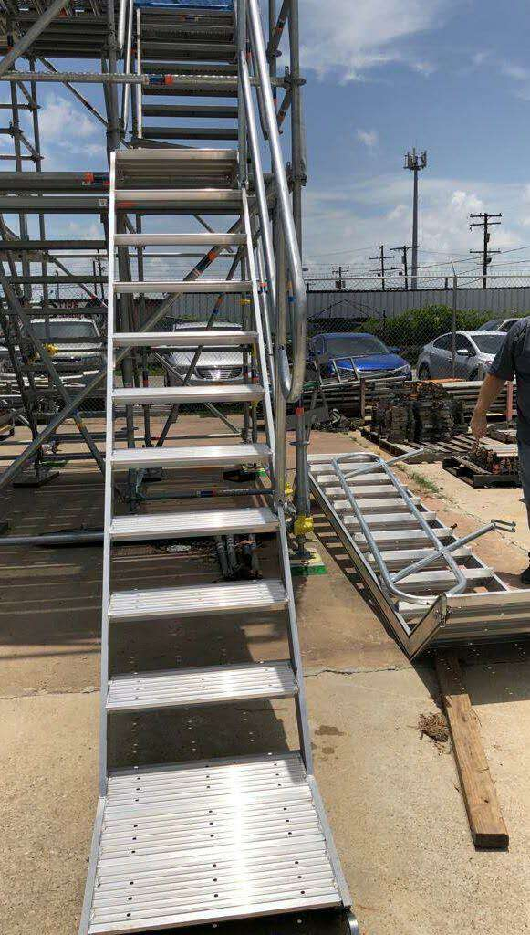 Scaffolding Material Scaffold Staircase Stairs Step Aluminum Ladders