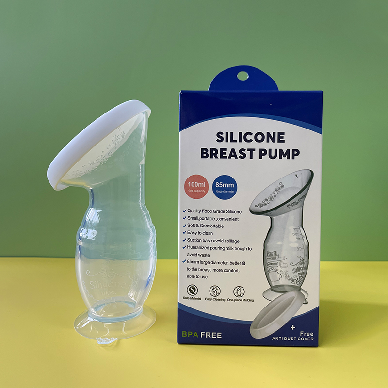 Factory OEM Customization Silicone Breast Milk Saver Manual Pump