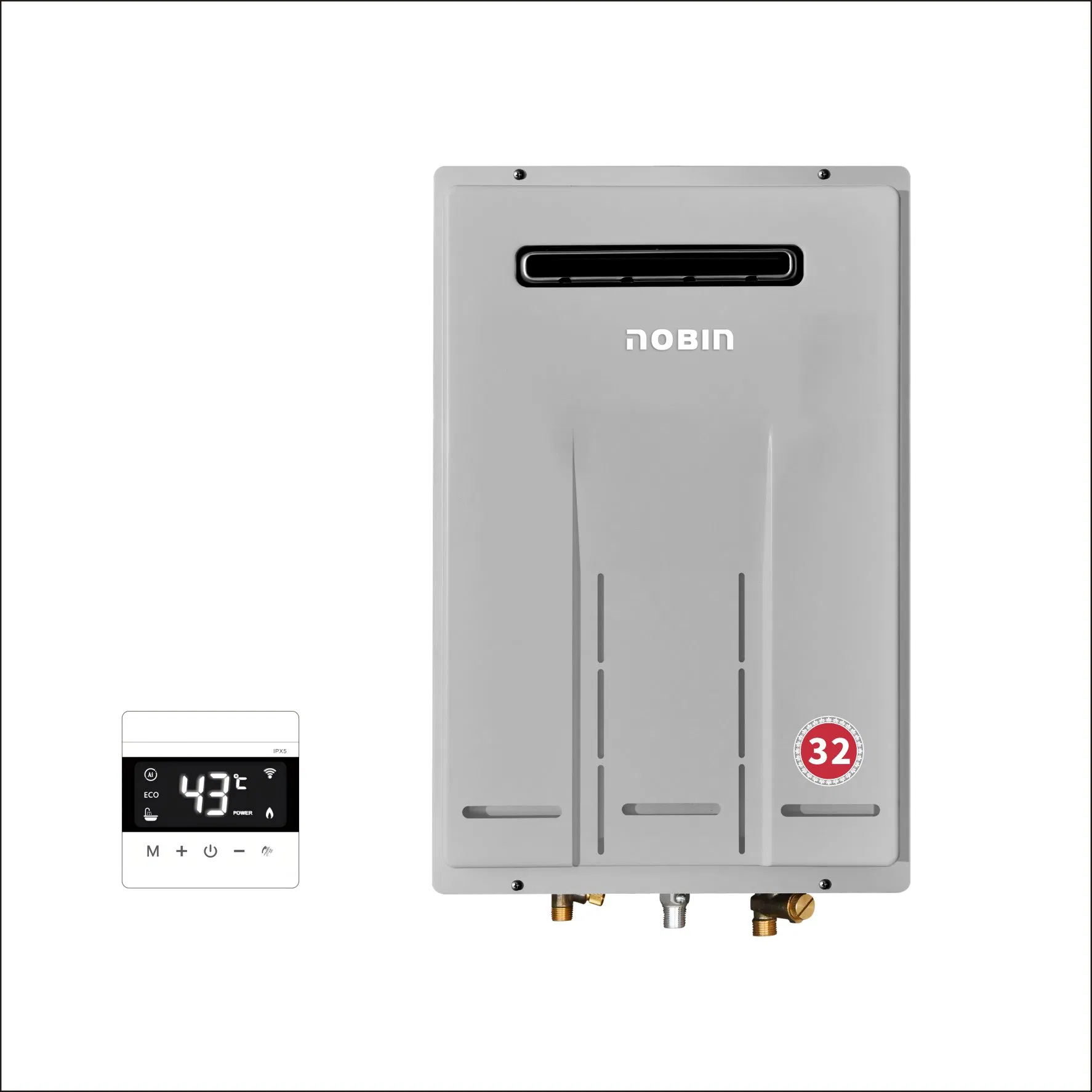 Проточный газовый водонагреватель для улицы NTW-WH32U