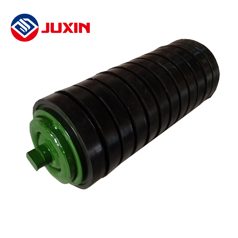 Customized Belt Conveyor Impact Idler with Rubber