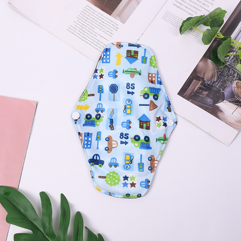 Customized Natural Organic Reusable Cotton Sanitary Napkin for Women