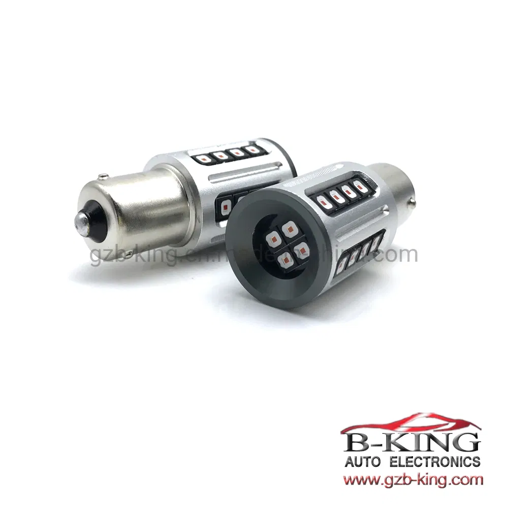 Светодиодная лампа указателя поворота BAU15s PY21W Amber