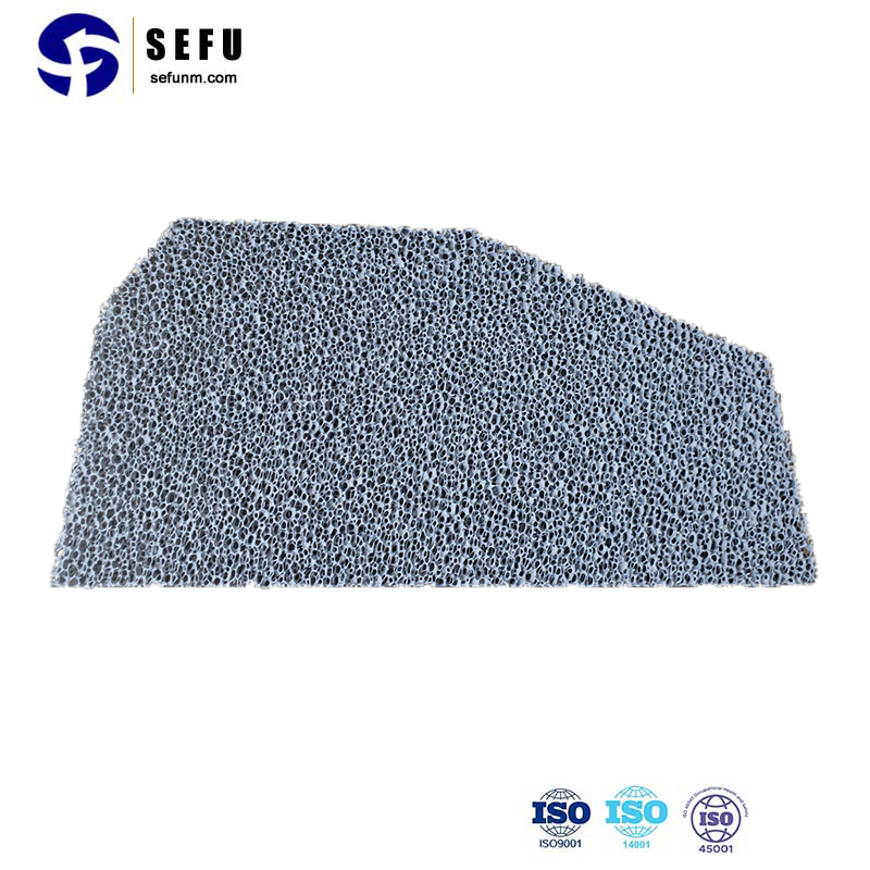 Porous Titanium Dioxide Photocatalyst Ceramic Foam Filter for Air Purification