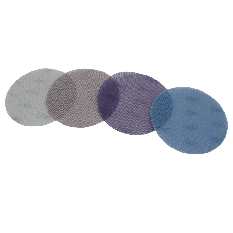 6 Inch Premium Ceramic Grain Sanding Excellent Cutting Performance Mesh Sanding Disc for Car Polishing