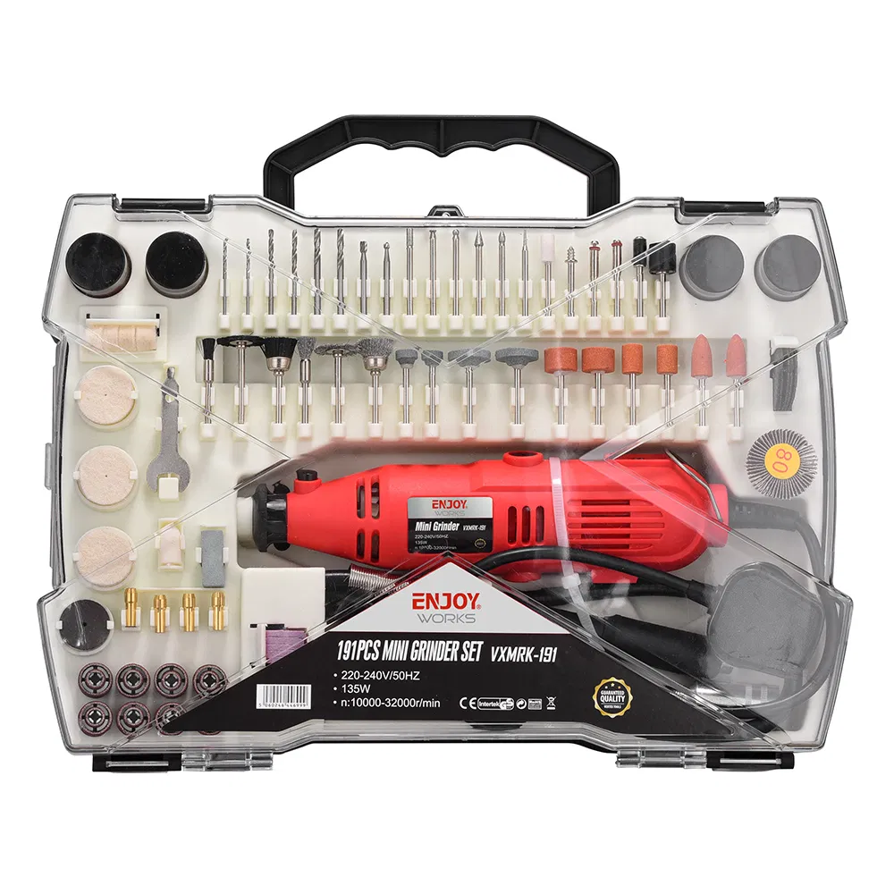 191PCS Mini Rotary Grinder Tools Set Accessory for Engraving, Woodworking, Metalworking