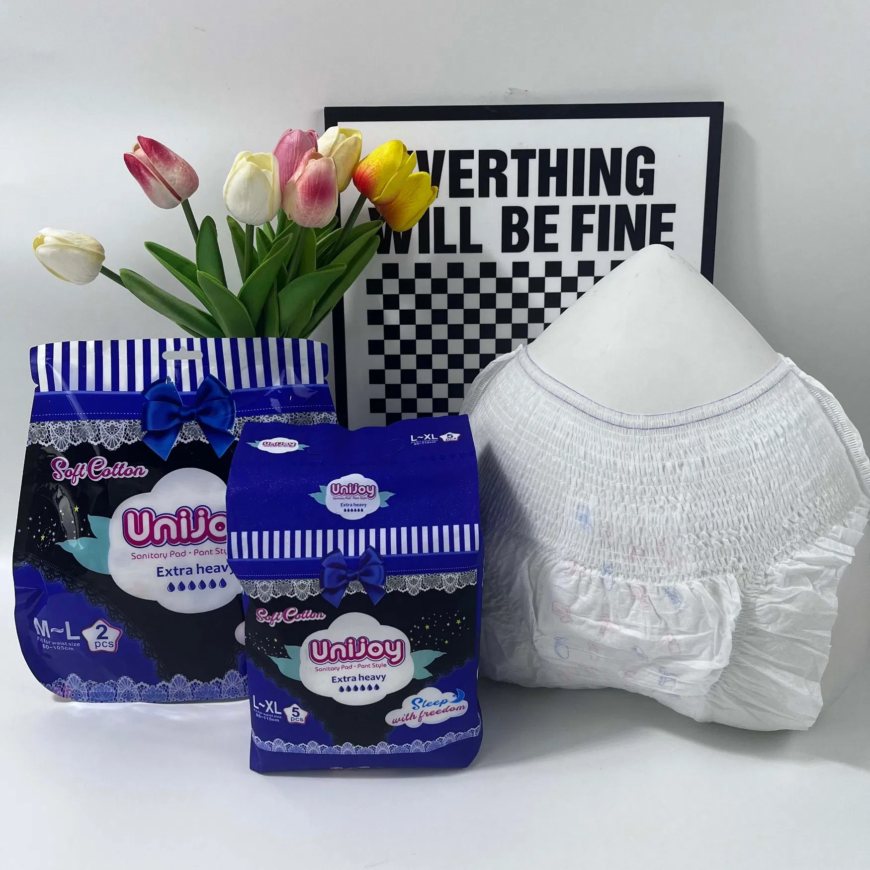 High Absorbent Proivate Label Customized OEM Period Use Sanitary Napkin Pants