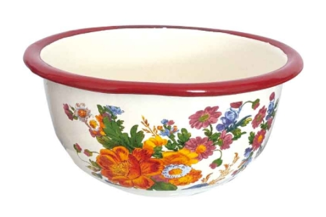 Household Printed Enamel Rice Bowl