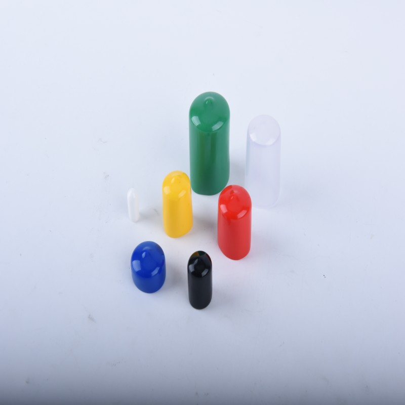 4 Inch PVC/Plastic Pipe Cap Protective Tube Pipe Fitting Flexible Round End Cap