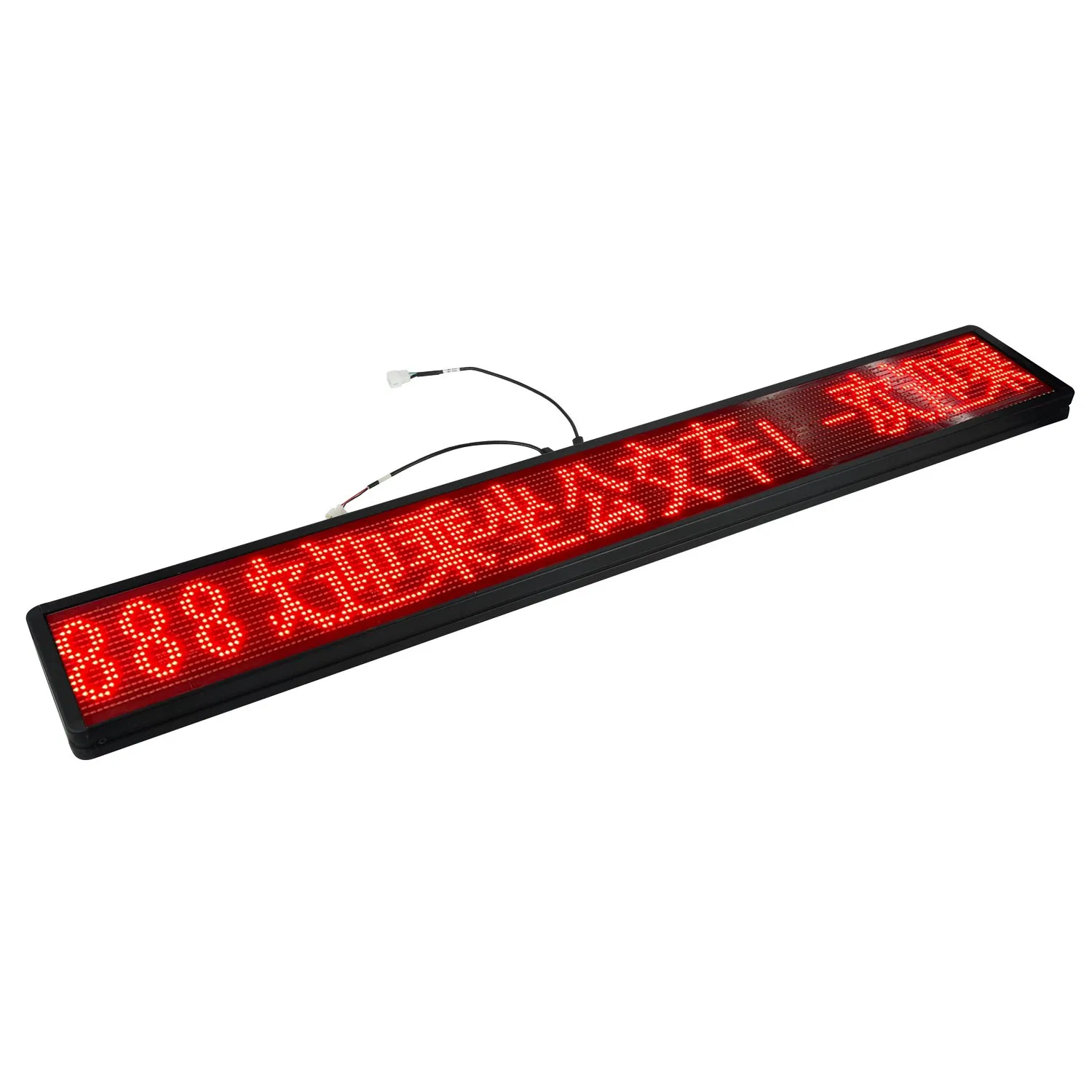 Static or Rolling Destination Board Bus LED Destination Sign Text Display