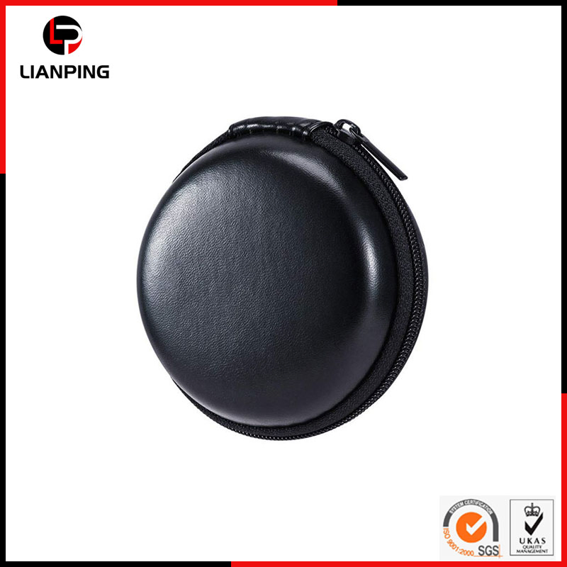 Custom Waterproof Travel Carrying Hard EVA Earphone Case with Carabiner