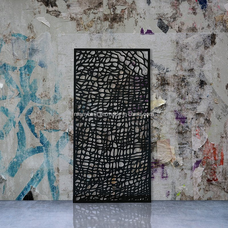 Modern Black Aluminum Decorative Fence Panel for Wholesale