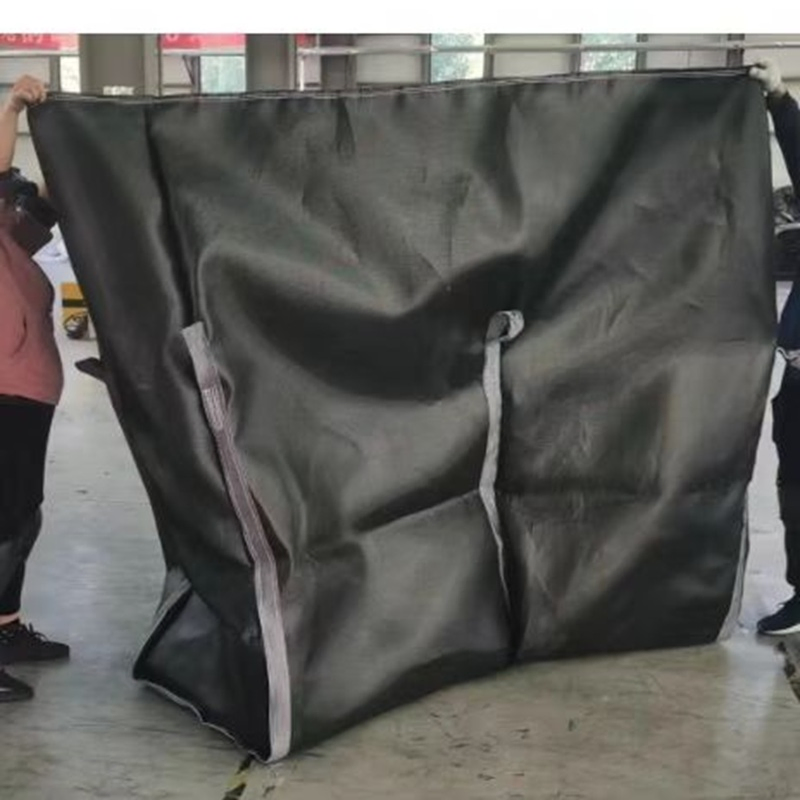 Durable Black Geotextile Polypropylene PP Fabric Geobag for Construction