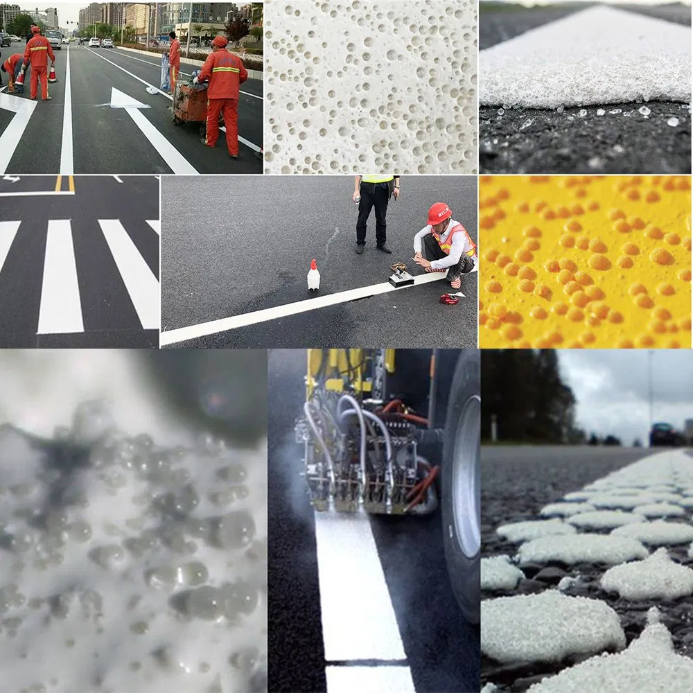 Стеклянные шарики для дорожной разметки, высокоотражающие