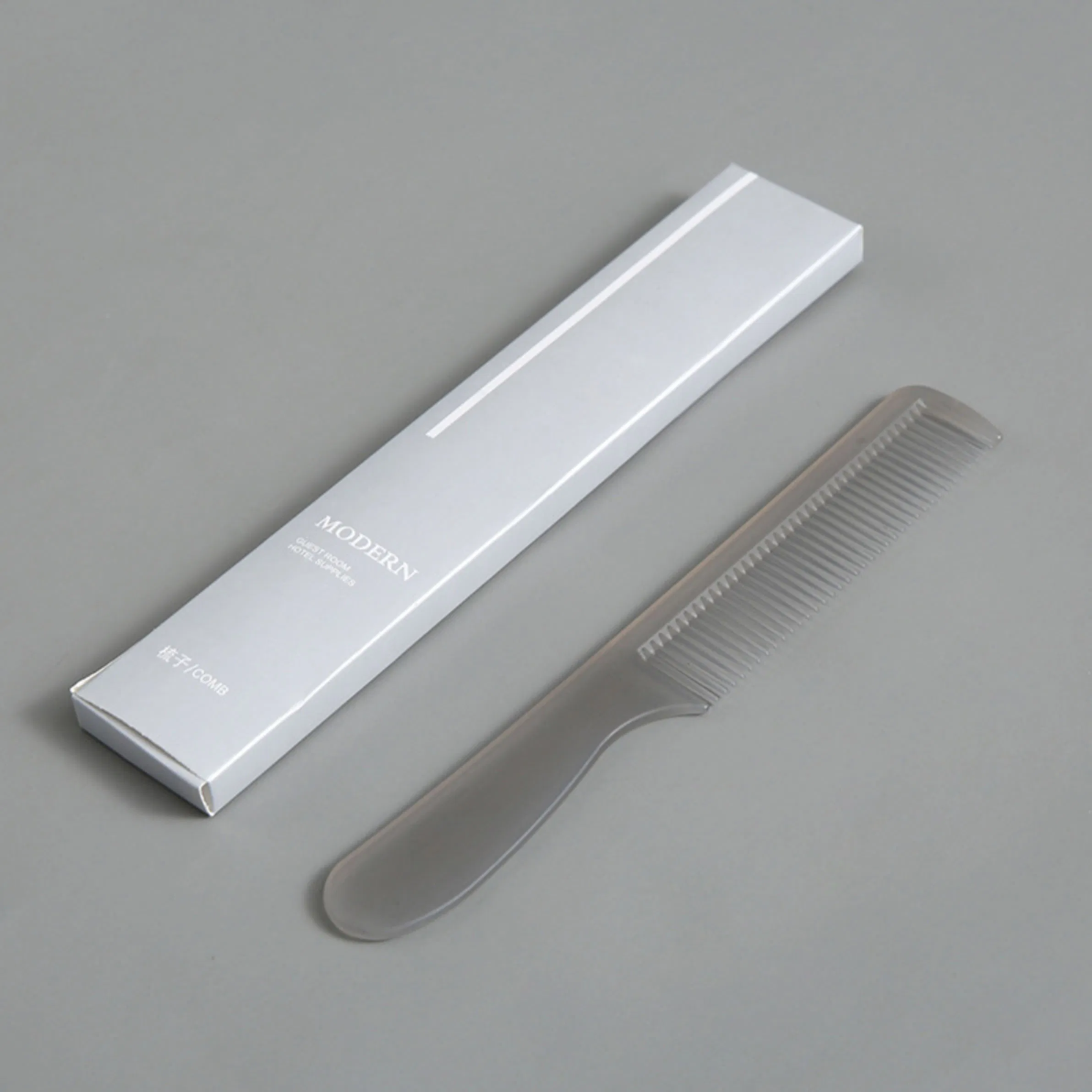Hotel Amenities in Silver Cardboard Paper Box Packaging