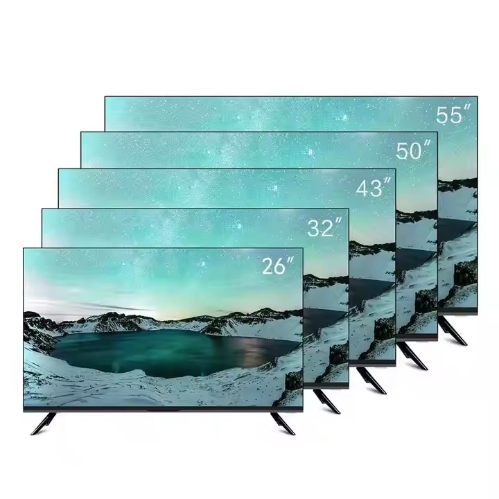 Factory Direct Sales 55 Inch Smart LED TV Android 14 TV 4K