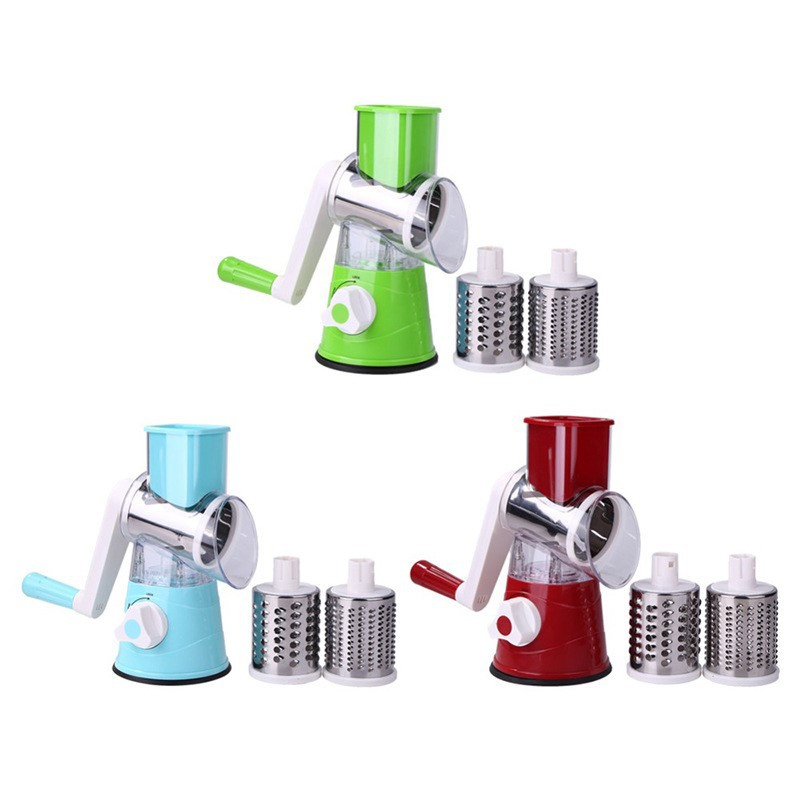 2025 New Design Hand Roller Multi-Functional Vegetable Cutter Slicing and Grinding Kitchen Small Tool Vegetable Cutter