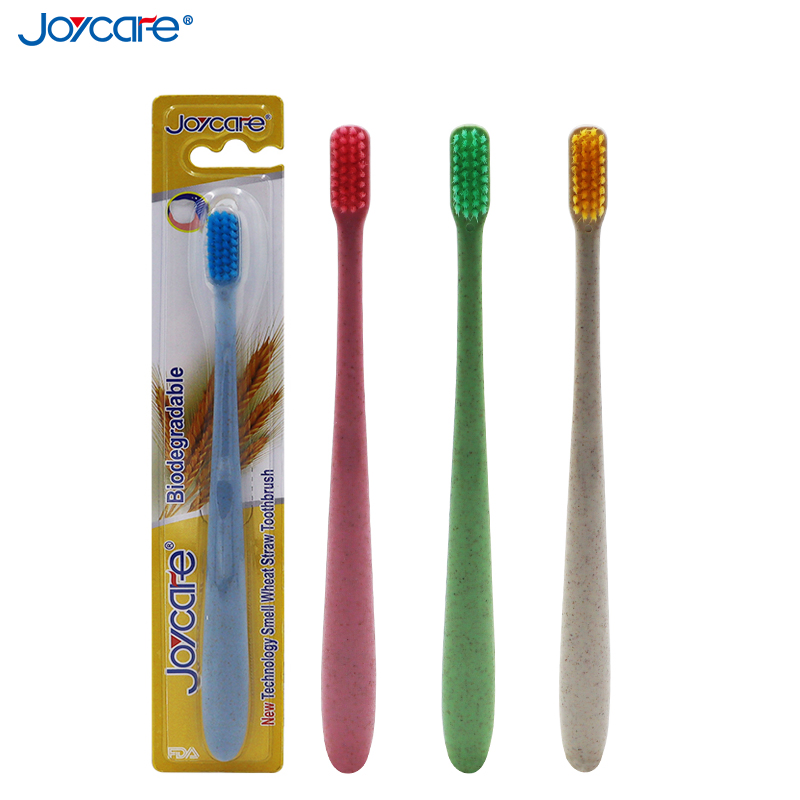 Eco-Friendly Bamboo Handle Soft Charcoal Bristles Adult Toothbrush