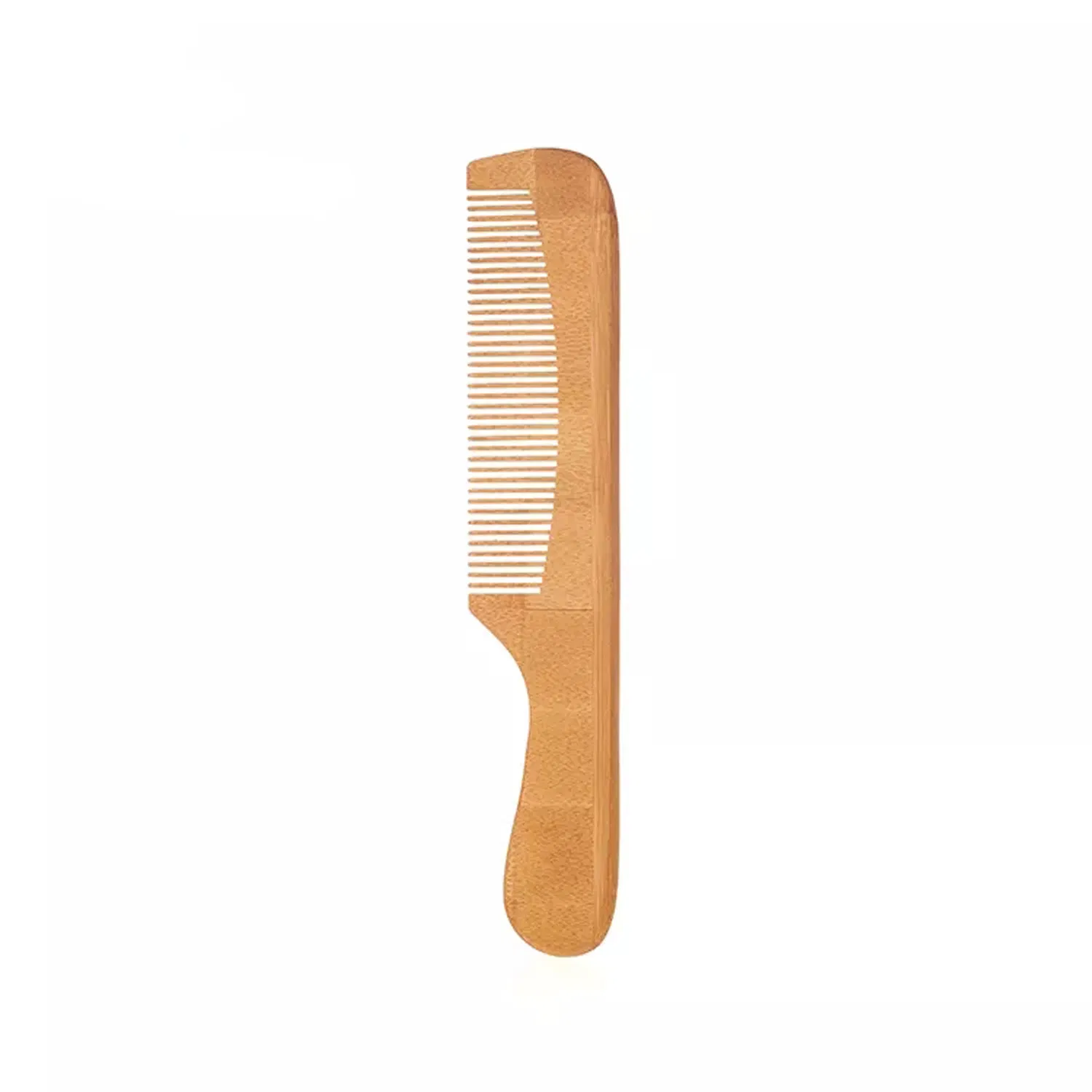 Hot-Selling Eco-Friendly Custom Logo Bamboo Wide Tooth Hair Large Comb