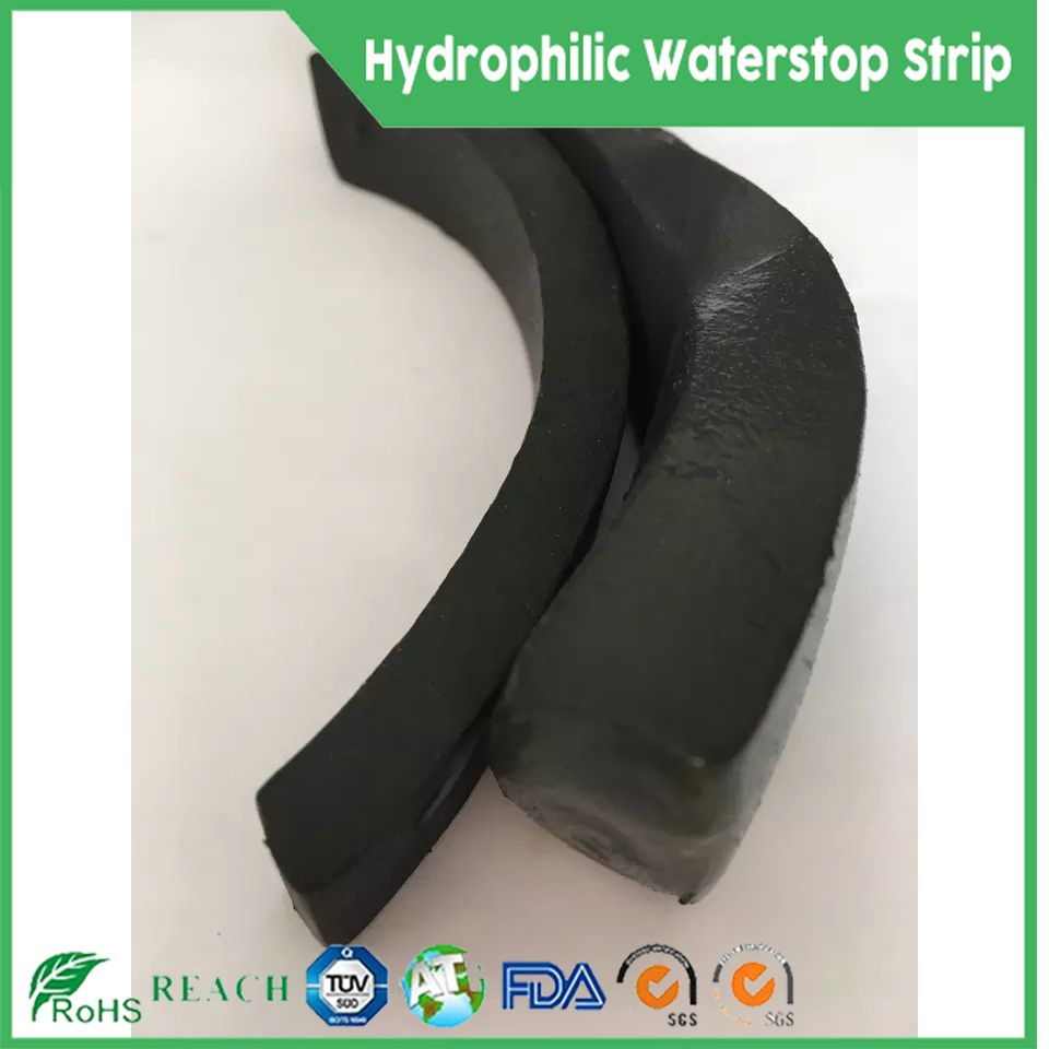 High-Expansion Rubber Water Swelling Strip for Large Reservoir Dam Joint Leak-Proof Hydraulic Sealing