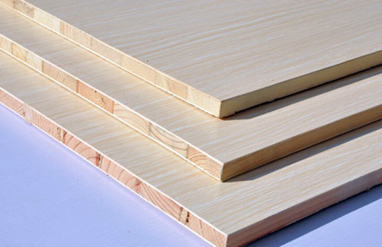 Top Quality Melamine Laminated Block Board 12-21mm Pine Core Ecological Panel Wooden Surface