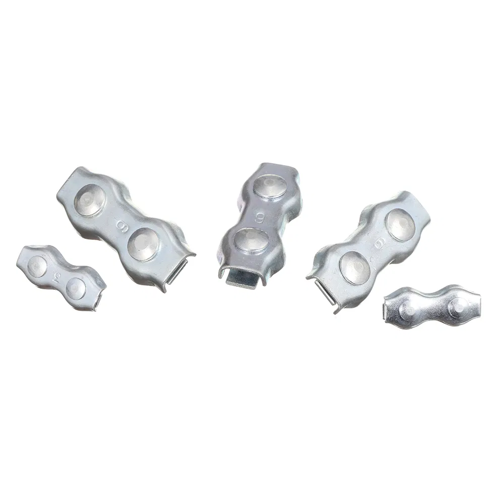 Marine Grade M4 M5 M6 M8 M10 Wire Clamp Rigging Hardware Heavy Duty Duplex Wire Rope Clip