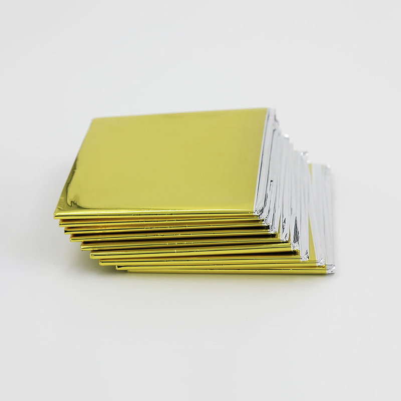 Free Samples & CE FDA Certified Disposable Thermal Silver Emergency Rescue Blanket for Keeping Warm